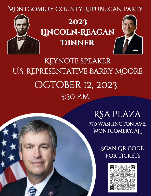 Montgomery County GOP LincolnReagan Dinner Alabama Republican Party